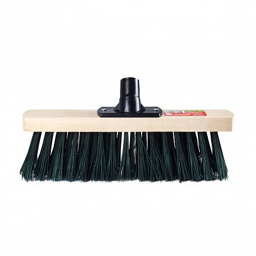 Щетка для улицы Feona, искусственная щетина, деревянное основание, 300 мм фото