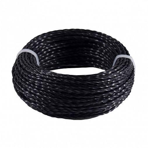 Леска для триммера Шабашка, скрученный квадрат, диаметр 2 мм, длина 15 м фото