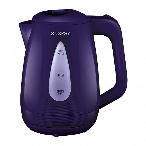 Чайник электрический Energy E-214, 1,7 л, пластик, фиолетовый фото Чайник электрический Energy E-214, 1,7 л, пластик, фиолетовый фото