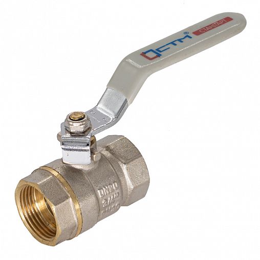 Кран шаровой латунный СТМ Стандарт, 3/4", внутренняя/внутренняя резьба, ручка фото