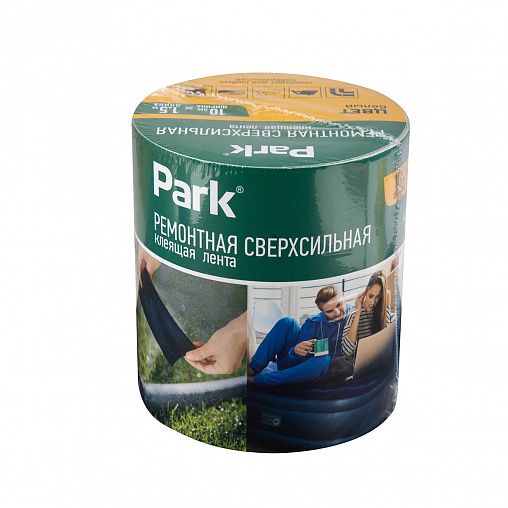 Лента клейкая ремонтная Park, 100 мм x 1,5 м, белая фото