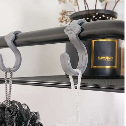 Стеллаж ЗМИ Валенсия 25, 5 полок, 65,5 x 30 x 155,5 см, черный фото