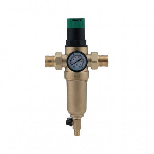 Фильтр для горячей воды Alato, со встроенным редуктором давления, 3/4" фото