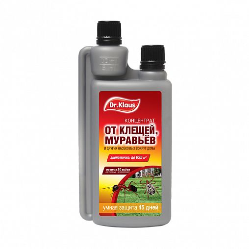 Средство от клещей, муравьев и других насекомых Dr. Klaus, концентрат, 250 мл фото