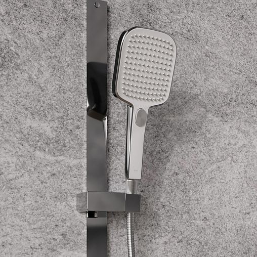 Лейка для душа IDDIS Esper ESP3FCSi18, 3 режима, хром/белая фото