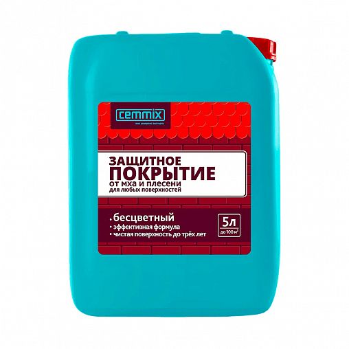 Защитное покрытие от мха и плесени Cemmix Universal Cleaner, 5 л фото