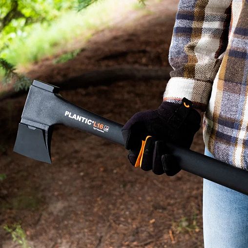 Топор-колун Plantic by Fiskars Light L16, фиберглассовая рукоятка, 1600 г фото