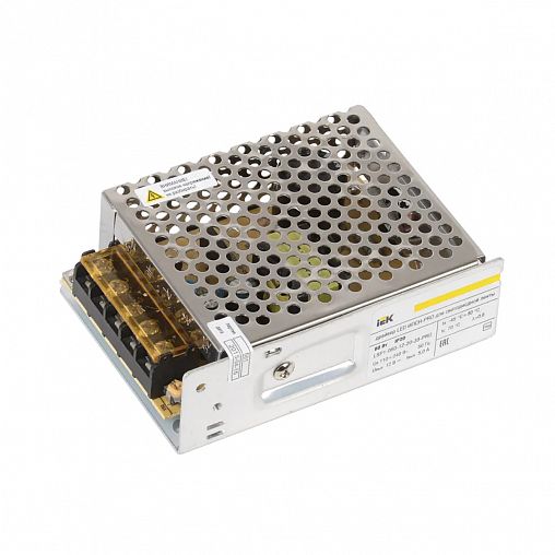 LED-драйвер (блок питания) IEK ИПСН-PRO, 60 Вт, 12 B, блок-клеммы, IP20 фото