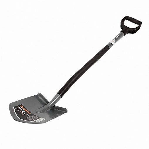 Лопата штыковая Plantic Terra Pro, со стальным черенком и ручкой, 1120 мм фото