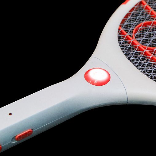 Мухобойка электрическая Rexant Профи, аккумуляторная, с фонариком, 22 x 7 x 55 см фото