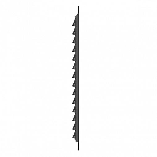 Решетка вентиляционная Era 2525МЭ Black, эмалированная сталь, 250 x 250 мм фото