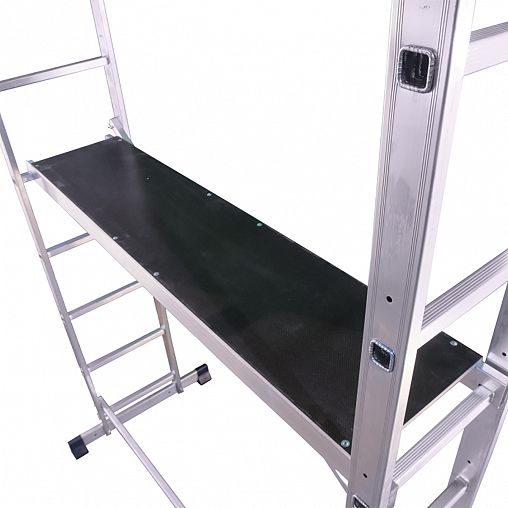 Лестница-помост Alumet SM 4007, алюминиевая, 2 x 7 ступеней, 1,98 м фото