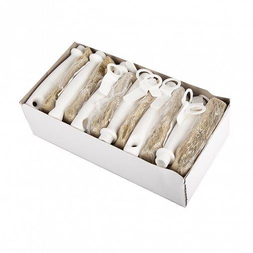 Макловица Krafor, натуральная щетина, пластиковая ручка, 40 x 140 мм фото