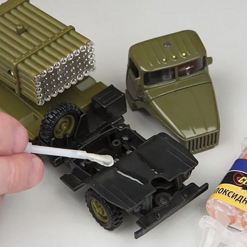 Клей эпоксидный Секунда 3 минуты, 2 х 3 мл, прозрачный фото