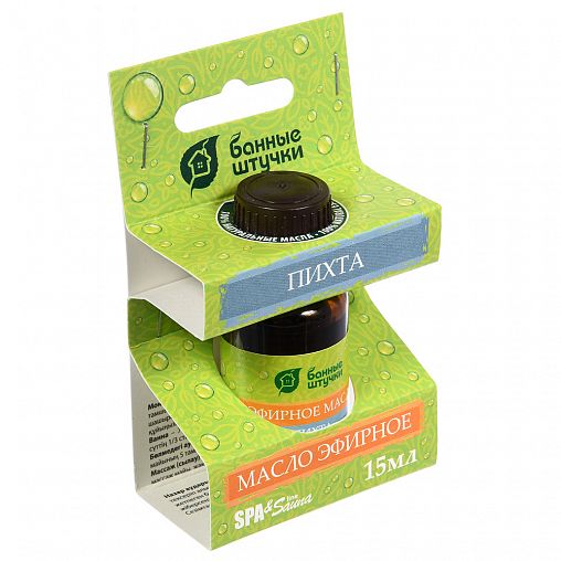 Масло эфирное Банные штучки Spa & Sauna Пихта, 15 мл фото