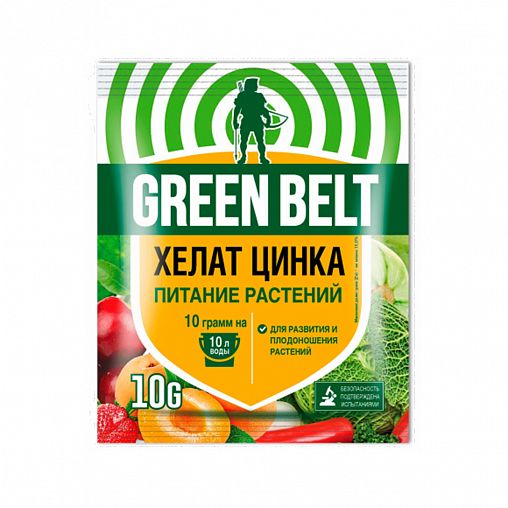 Удобрение Green Belt Хелат Цинка, 10 г фото