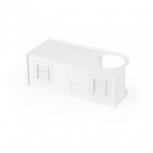 Держатель для туалетной бумаги и освежителя воздуха Альтернатива, настенный, белый фото