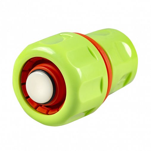 Соединитель для шлангов Feona, с автостопом, 1" фото