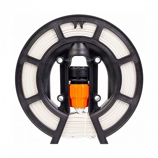 Шланг для дренажных и фекальных вод Джилекс Удав, d 51 мм, с муфтой 51 x 1½", с катушкой, 20 м фото