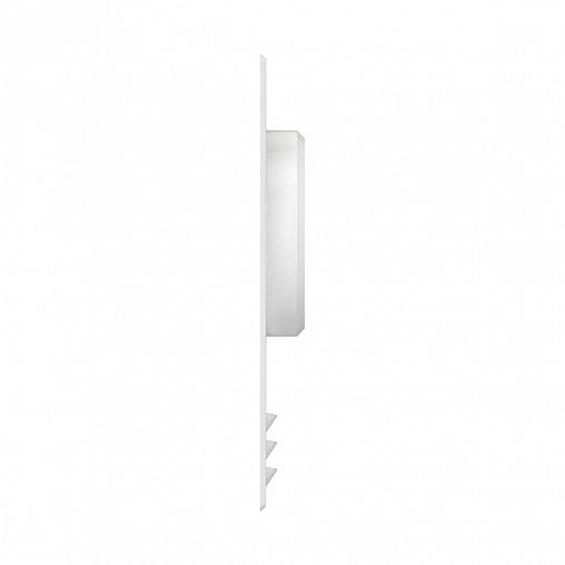 Накладка торцевая Era 110ПТМР, эмалированная сталь, с решеткой, с фланцем d 110 мм, 236 x 196 мм фото