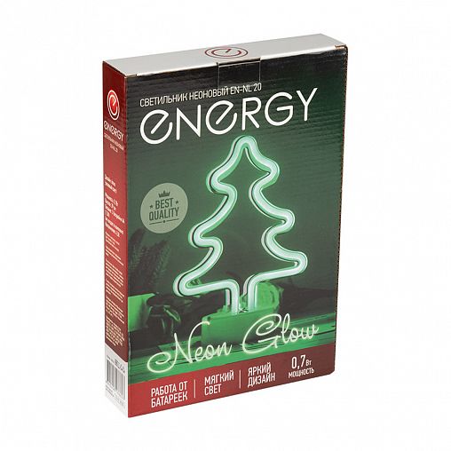 Светильник неоновый Energy EN-NL 20, 0,65 Вт, зеленый фото