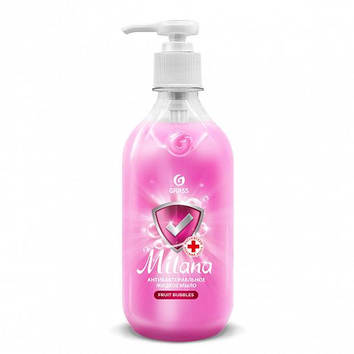 Жидкое мыло Grass Milana Fruit Bubbles 0,5 л фото
