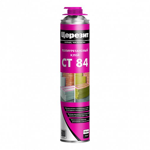 Клей-пена для теплоизоляции Церезит (Ceresit) CT 84, 800 мл фото