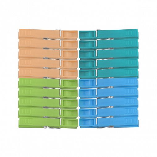 Прищепки для белья Мультидом LF75-14, 20 шт фото