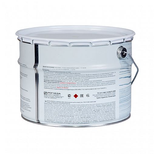 Лак яхтный Eurotex, алкидно-уретановый, полуматовый, 10 л фото