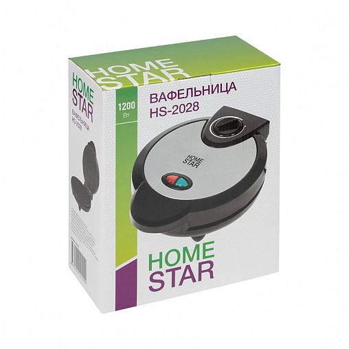 Вафельница электрическая Homestar HS-2028, 1200 Вт фото