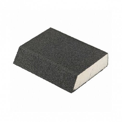 Губка для шлифования Matrix, мягкая, P100, 120 х 90 х 25 мм фото