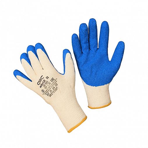 Перчатки х/б с двойным нитриловым покрытием СВС Нитрикс 2, 13 класс, размер 8 фото