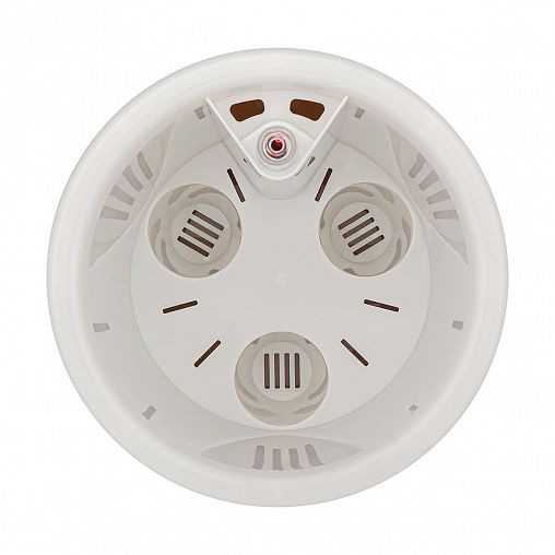 Горшок для цветов InGreen Munchen, 2 л, белый фото