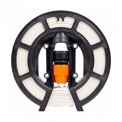 Шланг для дренажных и фекальных вод Джилекс Удав, d 40 мм, с муфтой 40 x 1½", с катушкой, 20 м фото