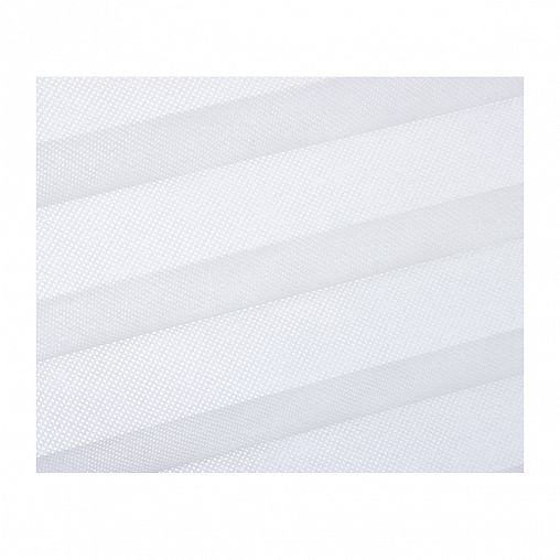 Штора плиссе самоклеящаяся Рыжий кот Skandi, блэкаут, 60 x 180 см, белая фото