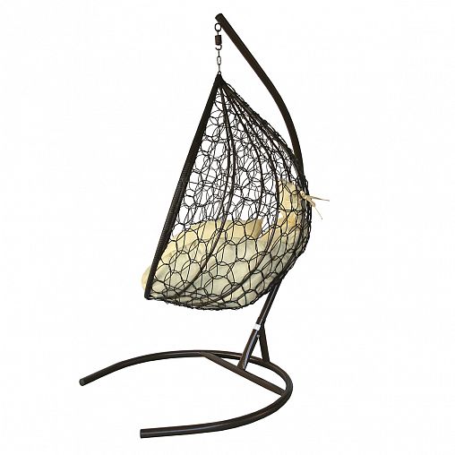 Кресло подвесное Garden story Сфера Лайт, 110 х 124 x 191 см, каркас коричневый фото