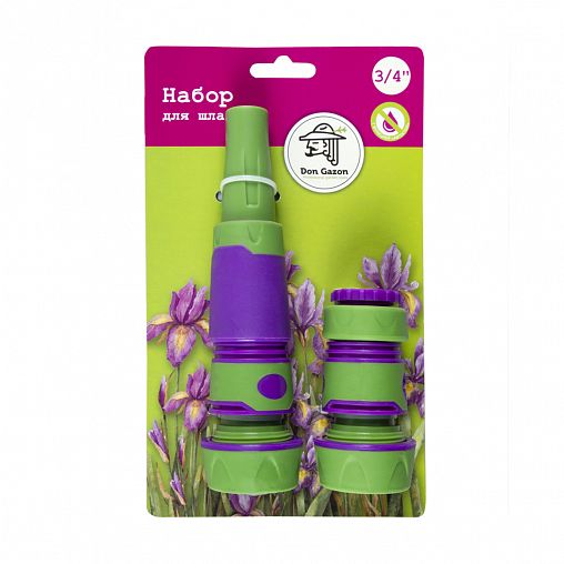 Набор фитингов для шлангов Don Gazon, 3/4", 4 предмета фото