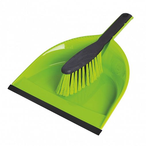 Набор для подметания Azur Клип (щетка-сметка + совок с резинкой) фото