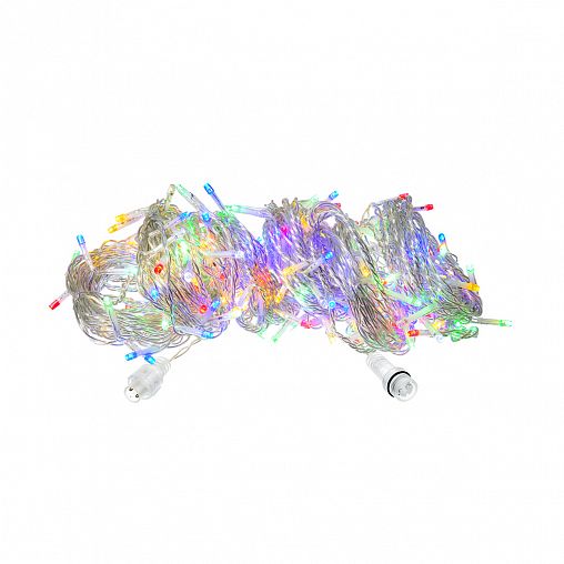 Электрогирлянда-конструктор Vegas Занавес, 192 LED ламп, 36 LED мигающих, 1 x 4 м, многоцветная фото