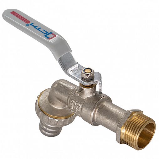 Кран шаровой водоразборный СТМ, 1/2", ручка фото