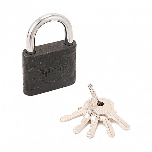 Замок навесной Аллюр ВС1Ч-4505, d 7 мм, 5 ключей фото