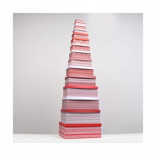 Коробки подарочные Upak Land Скандинавия, набор 15 шт фото