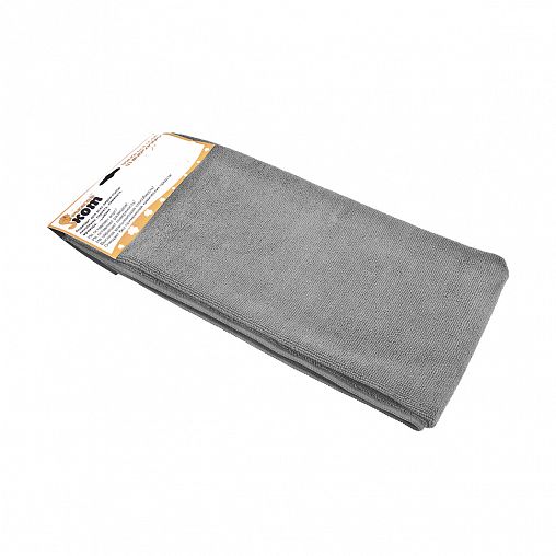 Тряпка для пола Рыжий кот, микрофибра, серая, 70 x 80 см фото