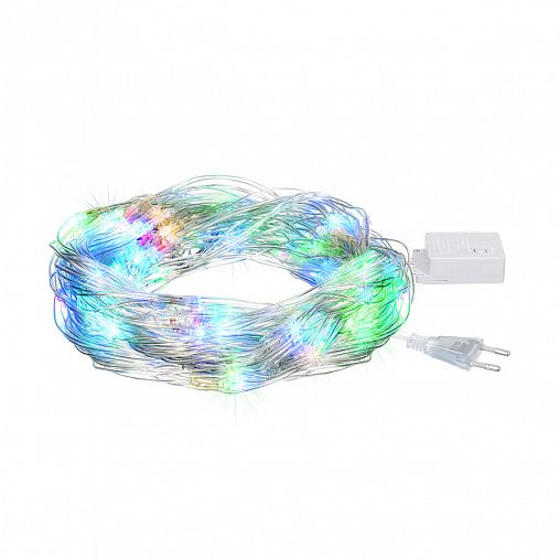 Электрогирлянда Vegas Сеть, 176 LED ламп, 8 режимов, 1,5 x 1,5 м, многоцветная фото