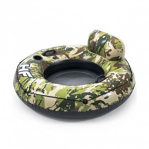 Надувной плот для плавания Bestway Camo Cruiser, 135 см фото