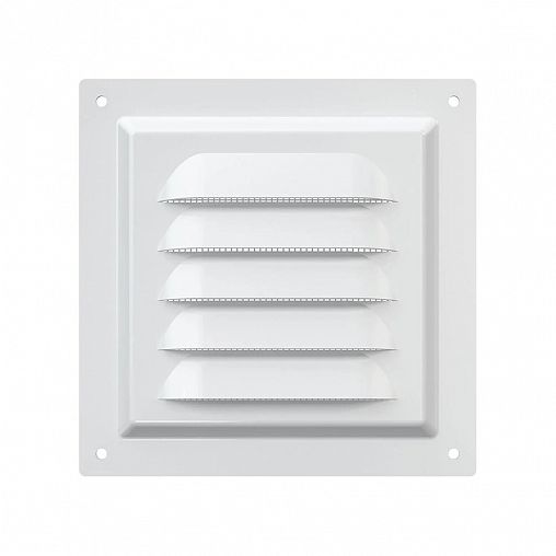 Решетка вентиляционная Era 1212МЭ, эмалированная сталь, 125 x 125 мм фото