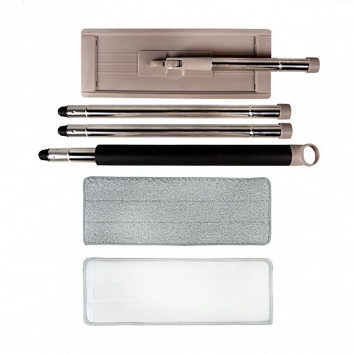 Комплект для уборки Leonord Miracle (ведро с отжимом, швабра, насадка из микрофибры) фото