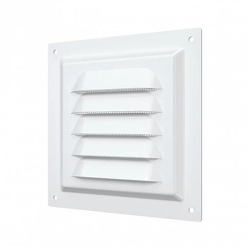 Решетка вентиляционная Era 1212МЭ, эмалированная сталь, 125 x 125 мм фото