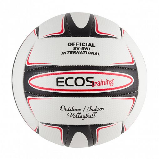Мяч волейбольный Ecos №5, микс фото
