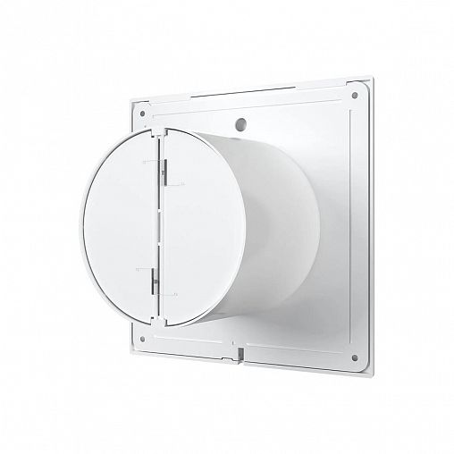 Вентилятор осевой вытяжной Era E 100 S C, с обратным клапаном, с антимоскитной сеткой, D 100, 14 Вт фото